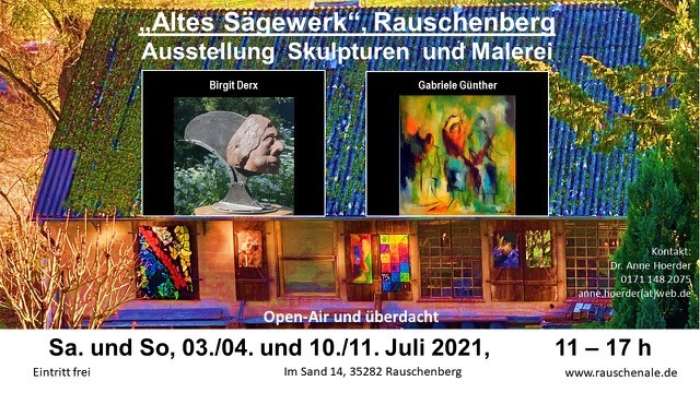 Plakat Ausstellung Altes Saegewerk 10 11 0721