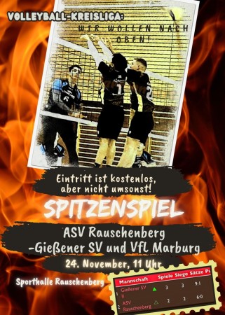 Volleyballer des ASV Rauschenberg sind bereit für das ...