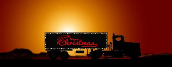 Bild: Weihnachts-Truck
