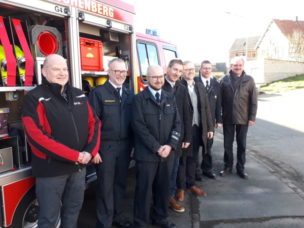Freiwillige Feuerwehr Josbach übernimmt neues Löschfahrzeug