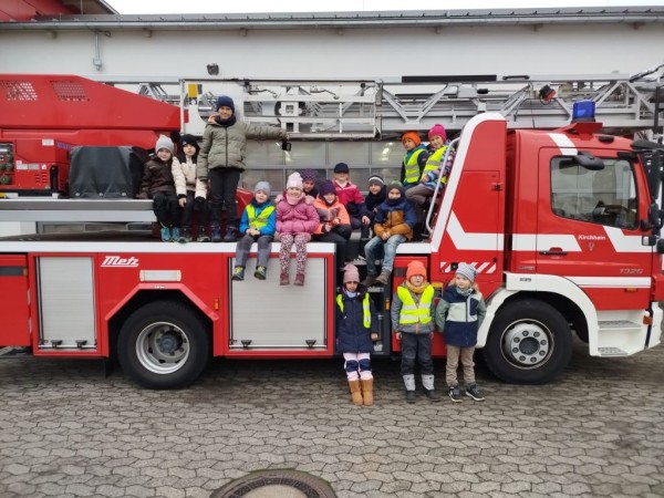 Blaulichtbande „on Tour“ – Besuch bei der Freiwilligen Feuerwehr Kirchhain