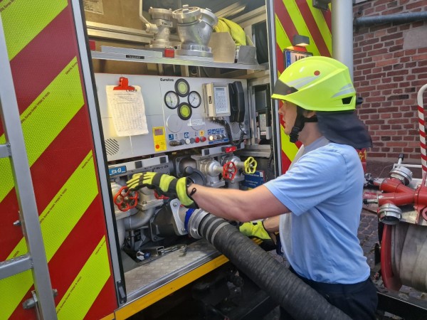 Feuerwehr Rauschenberg: Sonderausbildung Maschinisten