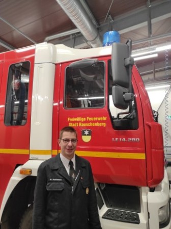 Weihnachtsgruß des Stadtbrandinspektors der Feuerwehr Rauschenberg